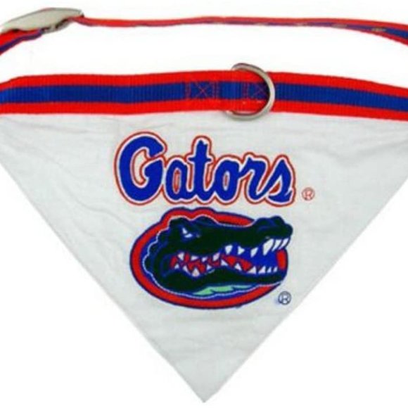 PETS FIRST Other - HOST PIC-FLORIDA GATORS PET COLLAR BANDANA NEW